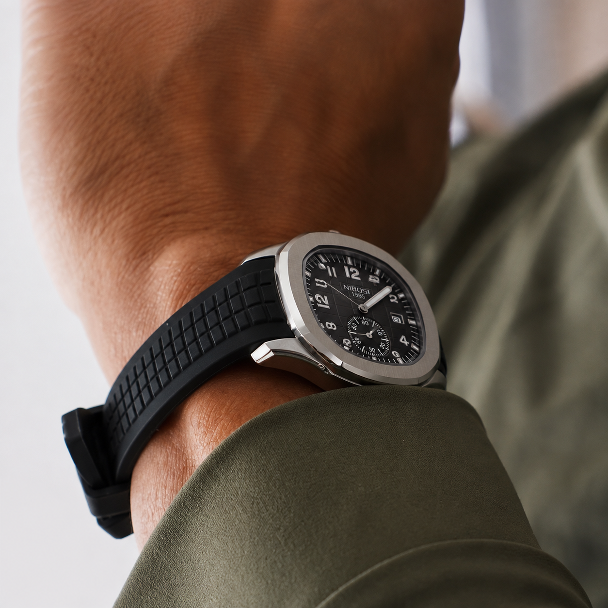 Relógio Nibosi Aquanaut Preto