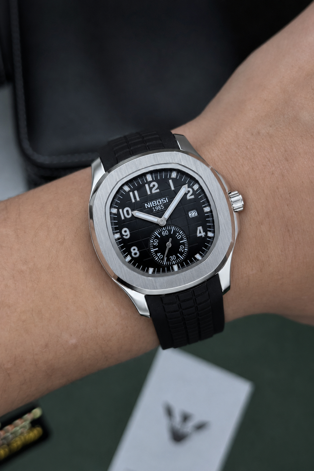 Relógio Nibosi Aquanaut Preto