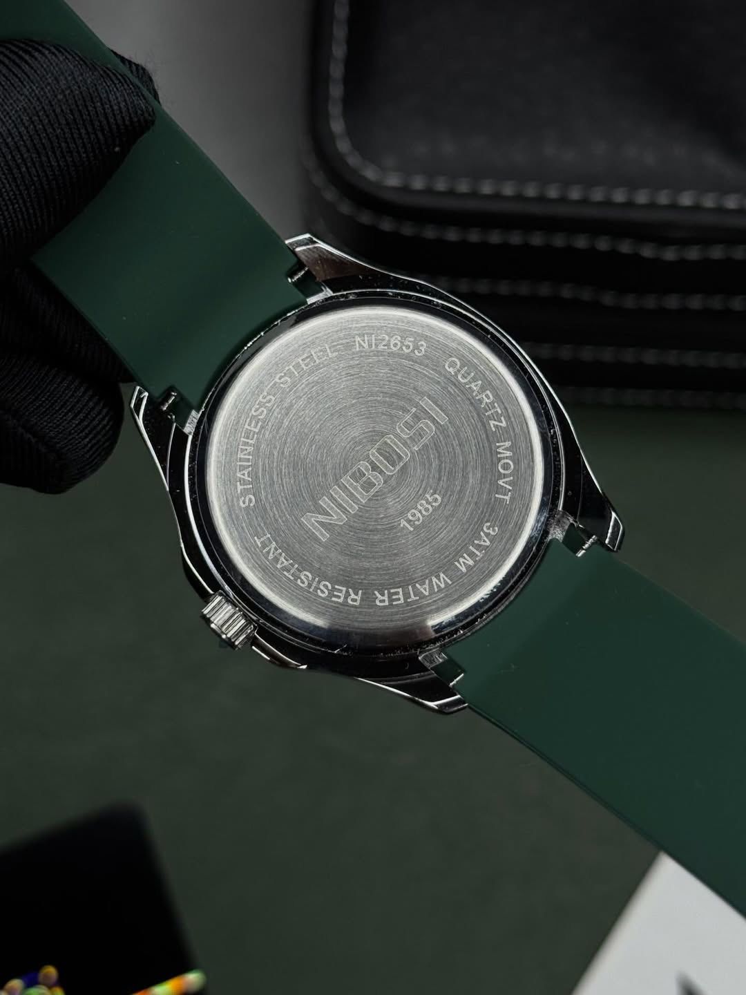 Relógio Nibosi Aquanaut Verde