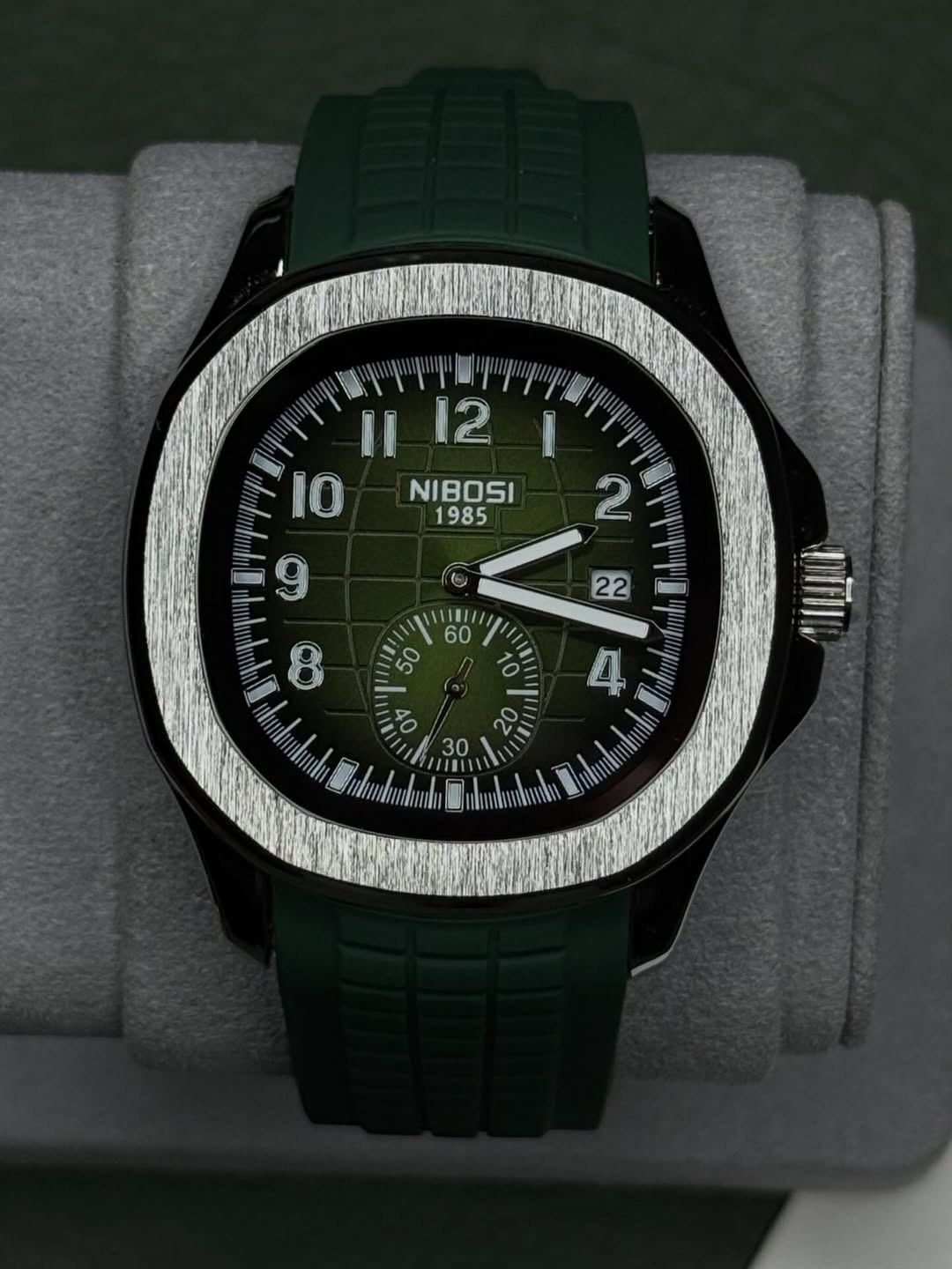 Relógio Nibosi Aquanaut Verde
