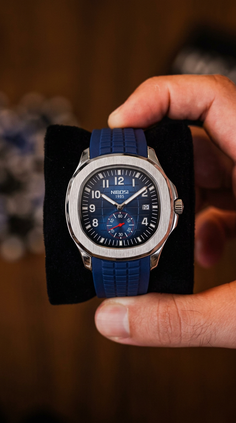 Relógio Nibosi Aquanaut Azul