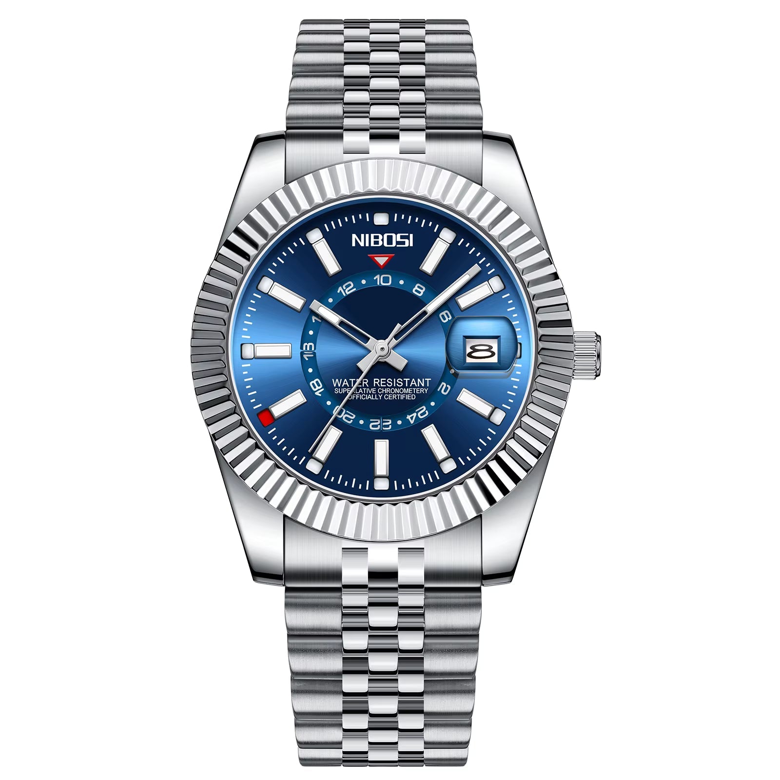 Relógio Masculino Nibosi Regent — Linha Executiva