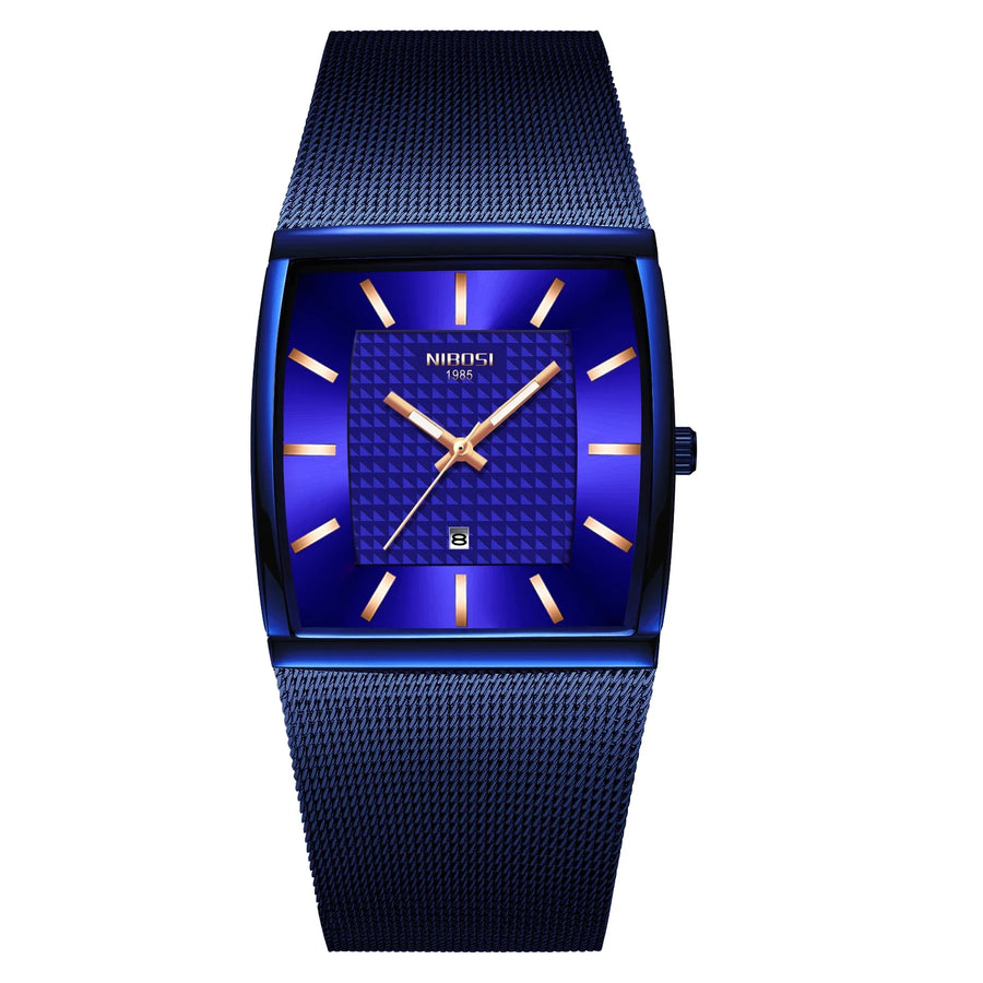 Relógio Masculino Nibosi Vector com Pulseira Mesh
