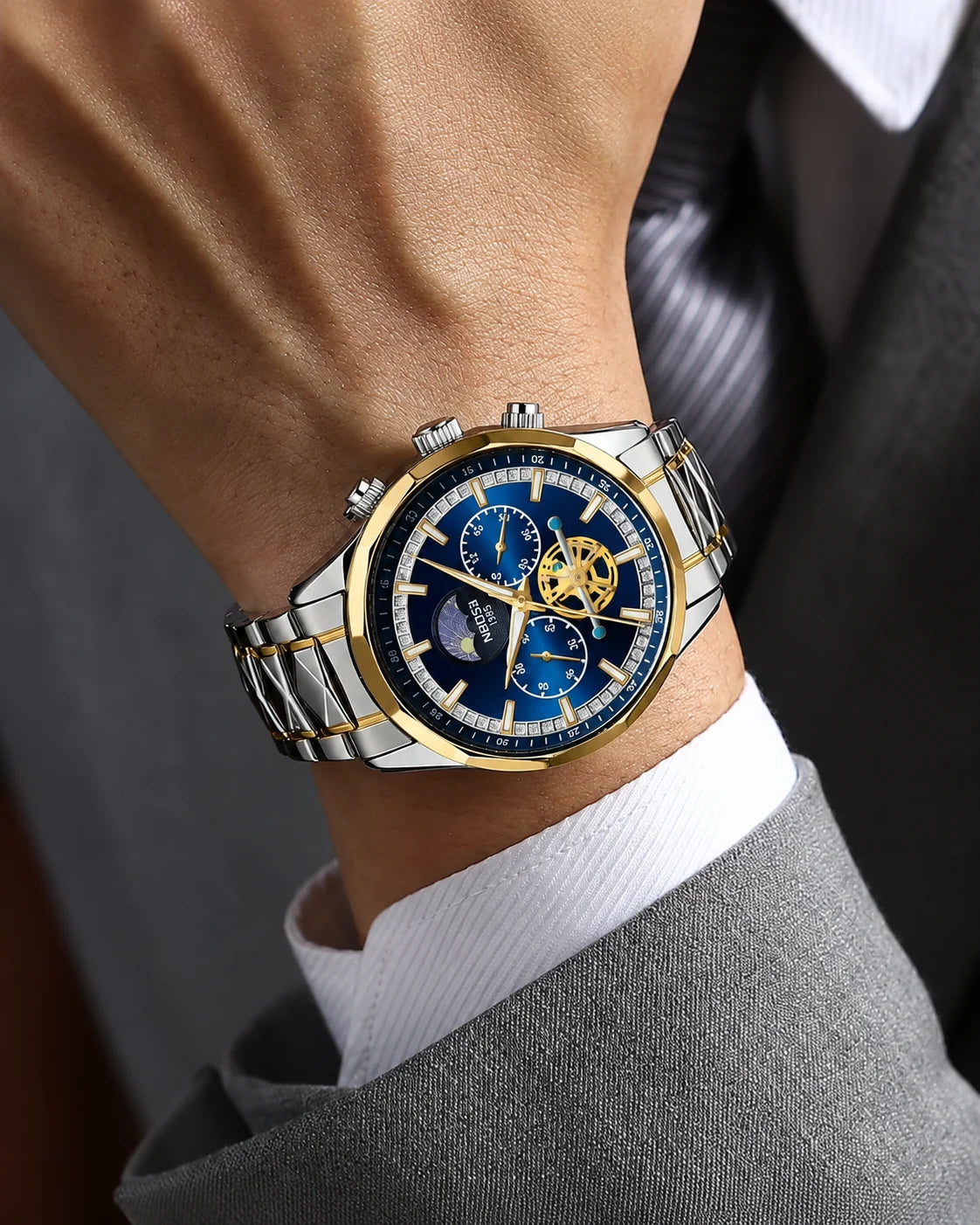 Relógio Masculino Nibosi Astron