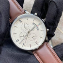 Relógio Masculino Nibosi Meridian com Pulseira de Couro