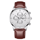Relógio Masculino Nibosi Meridian com Pulseira de Couro