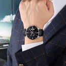 Relógio Masculino Nibosi Meridian com Pulseira de Couro