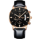 Relógio Masculino Nibosi Meridian com Pulseira de Couro