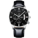 Relógio Masculino Nibosi Meridian com Pulseira de Couro