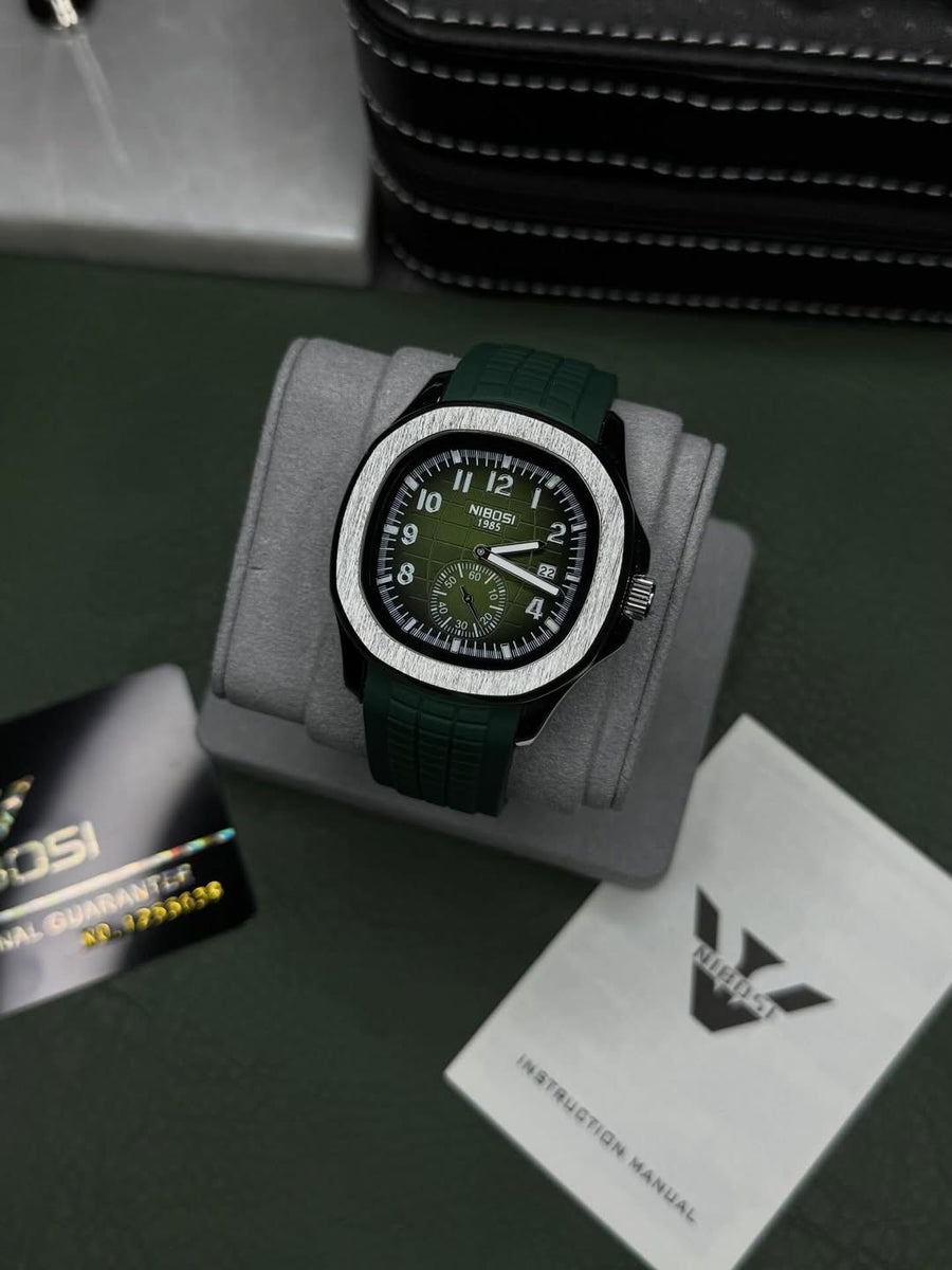 Relógio Nibosi Aquanaut Verde
