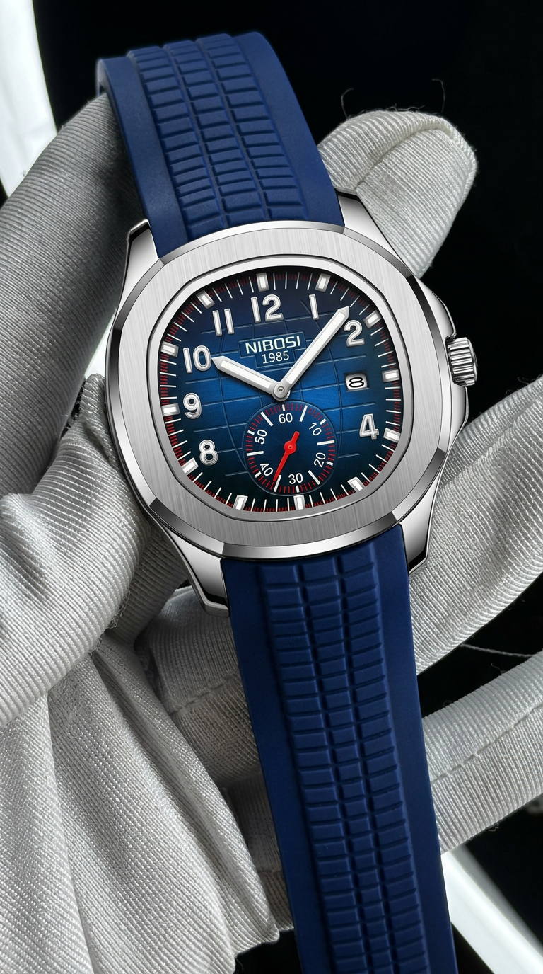 Relógio Nibosi Aquanaut Azul